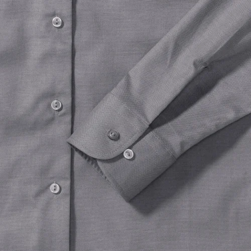 Camicia Oxford Donna Manica Lunga Classic Fit 130g