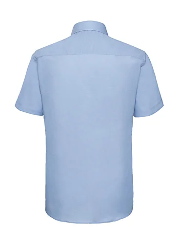 Camicia Oxford Uomo Bianca, Tailored Fit, Cotone 70%