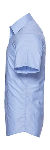 Camicia Oxford Uomo Bianca, Tailored Fit, Cotone 70%