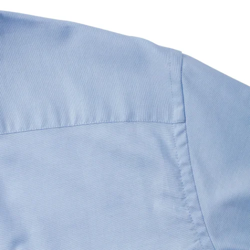 Camicia Oxford Uomo Bianca, Tailored Fit, Cotone 70%