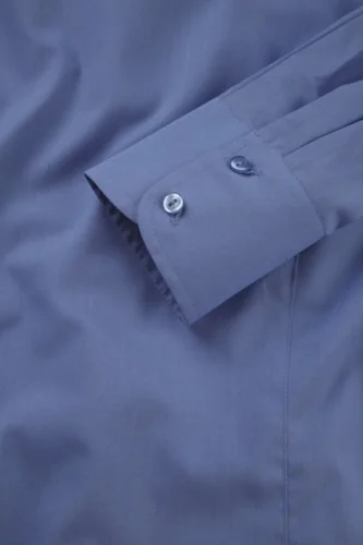 Camicia donna slim popeline, maniche lunghe eleganti