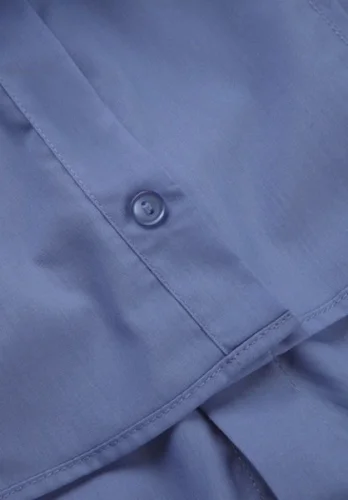 Camicia donna slim popeline, maniche lunghe eleganti