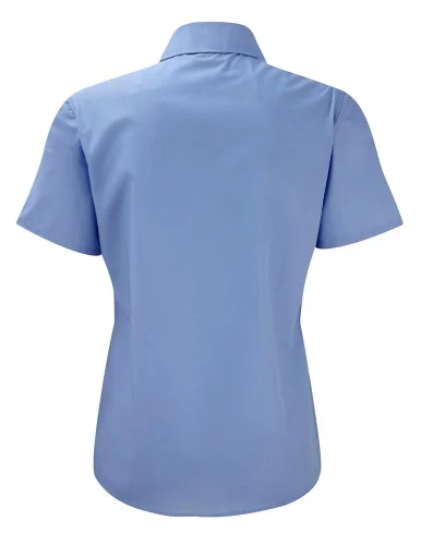 Camicia Donna Classic Fit Taschino Manica Corta