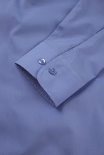 Camicia donna Popeline manica lunga taschino cotone
