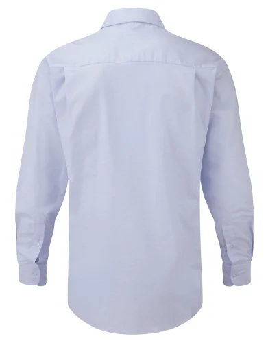 Camicia Oxford Uomo Classic Fit Cotone, Maniche Lunghe