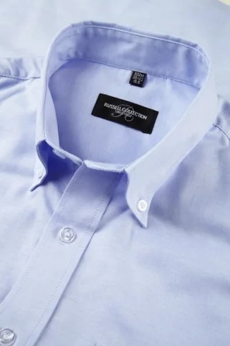 Camicia Oxford Uomo Classic Fit Cotone, Maniche Lunghe