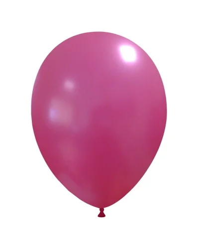 Palloncini Lattice 24cm Metallizzati Pastello | Biodegradabili Fuchsia Metallizzato