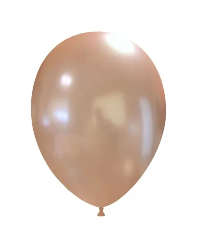Palloncini Lattice 24cm Metallizzati Pastello | Biodegradabili Rosa Antico Metallizzato