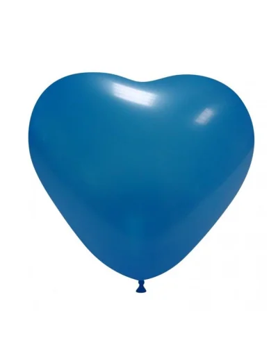 Palloncini Cuore Pastello 16 cm in Lattice Biodegradabile BalloonArt Blu Chiaro
