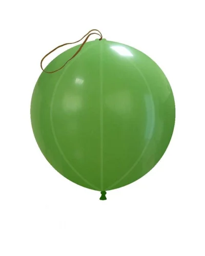 Palloncini Punchball Pastello 45 cm in Lattice Biodegradabile Verde