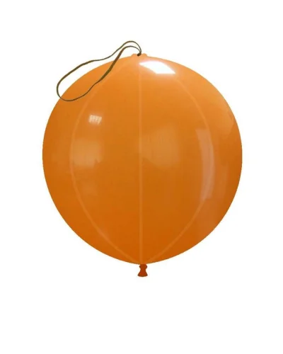 Palloncini Punchball Pastello 45 cm in Lattice Biodegradabile Arancio