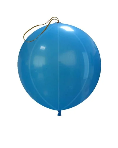 Palloncini Punchball Pastello 45 cm in Lattice Biodegradabile Blu Chiaro