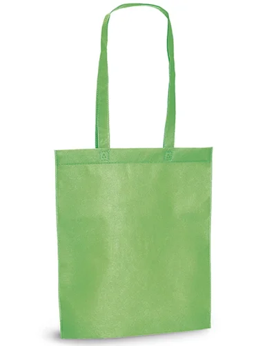Shopper Canary TNT 80g | Borsa Termosigillata 38x42 cm Verde Chiaro