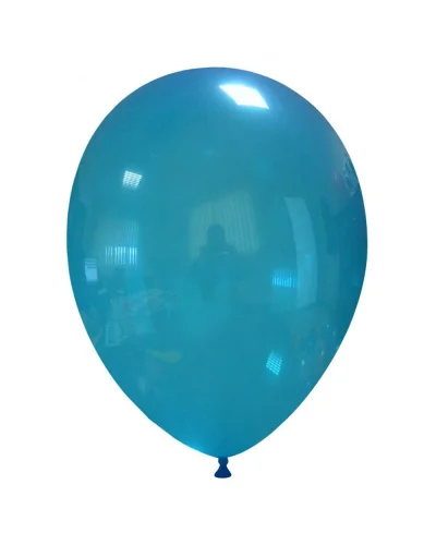 Palloncini lattice 26 cm cristallo, biodegradabili, vari colori Blu Chiaro Cristal