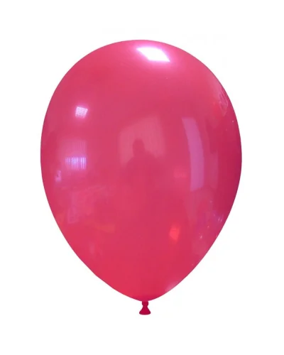 Palloncini lattice 26 cm cristallo, biodegradabili, vari colori Rosso Chiaro Cristal
