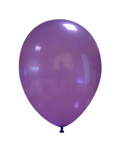 Palloncini Cristal 30cm in lattice biodegradabile Viola Cristal