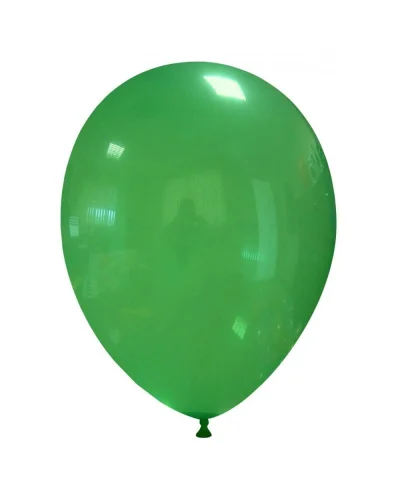 Palloncini Cristal 30cm in lattice biodegradabile Verde Cristal