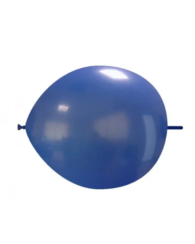 Palloncini Link Pastello 13cm in Lattice Biodegradabile | Blu Scuro