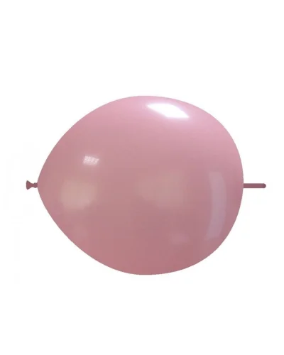 Palloncini Link Pastello 13cm in Lattice Biodegradabile | Rosa