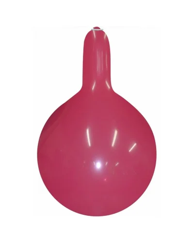 Palloncino gigante 92 cm collo lungo pastello Lattice Balloonia Rosso Chiaro