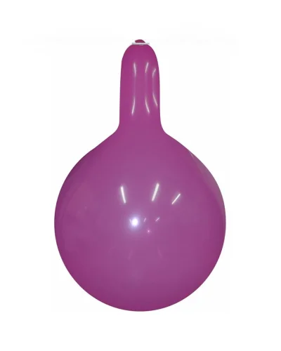 Palloncino gigante 92 cm collo lungo pastello Lattice Balloonia Fuchsia