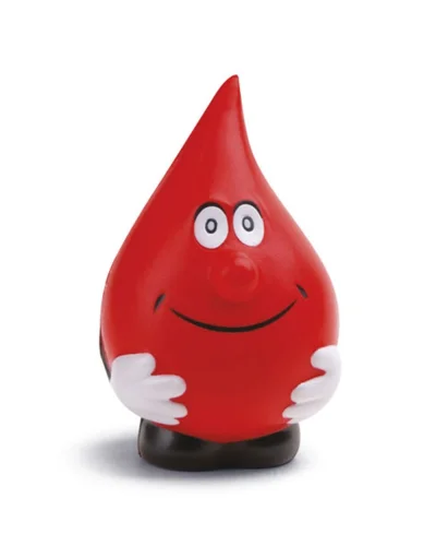 Pallina Antistress Luminosa Goccia, morbida e resistente