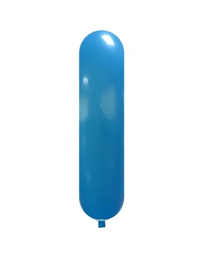 Pallone Banner 30cm in lattice gonfiabile elio/aria - 10g Blu Chiaro