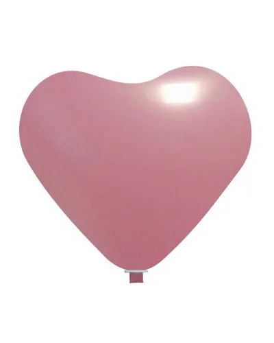 Pallone gigante a cuore rosso 140 cm in lattice Balloonia Rosa