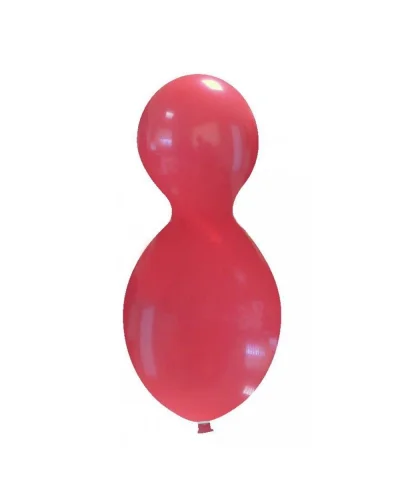 Pallone gigante in lattice 70cm Pupazzo - resistente e leggero Rosso Chiaro