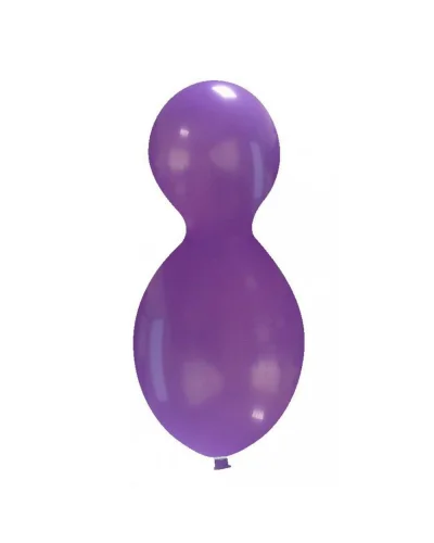Pallone gigante in lattice 70cm Pupazzo - resistente e leggero Viola