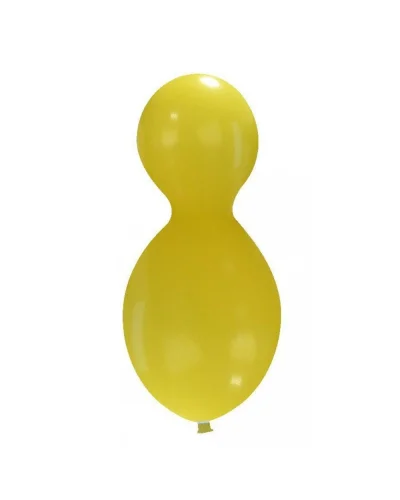 Pallone gigante in lattice 70cm Pupazzo - resistente e leggero Giallo