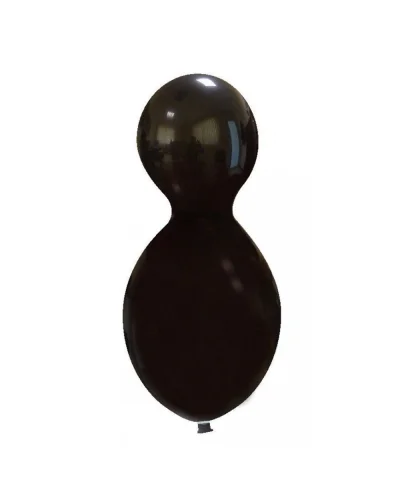 Pallone gigante in lattice 70cm Pupazzo - resistente e leggero Nero