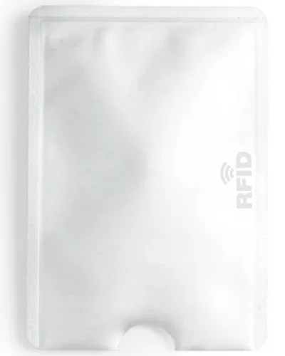 Porta Carte Becam Alluminio 6,2x9 cm Ultraleggero Argento Bianco