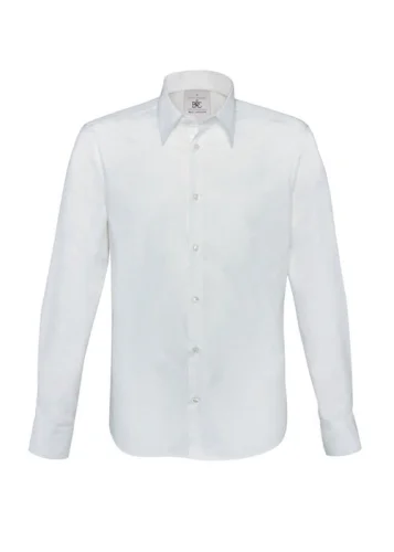 London Stretch Shirt cotone 97%, elasticizzata, Medium Fit, 135g