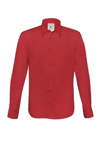 London Stretch Shirt cotone 97%, elasticizzata, Medium Fit, 135g
