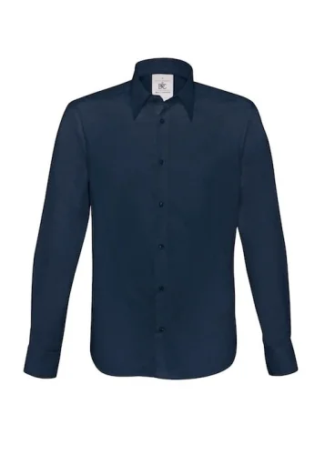 London Stretch Shirt cotone 97%, elasticizzata, Medium Fit, 135g