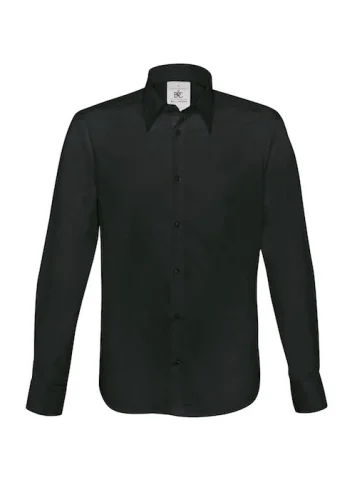 London Stretch Shirt cotone 97%, elasticizzata, Medium Fit, 135g