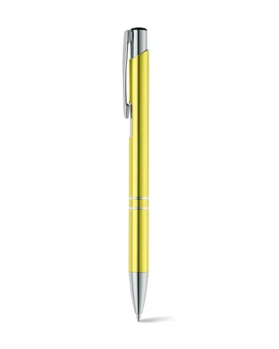 BETA Penna a sfera in alluminio argento Ø1x13,7cm 14gr