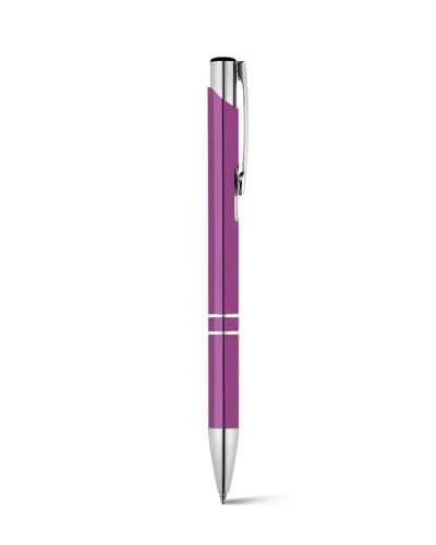 BETA Penna a sfera in alluminio argento Ø1x13,7cm 14gr