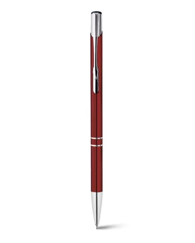 BETA Penna a sfera in alluminio argento Ø1x13,7cm 14gr