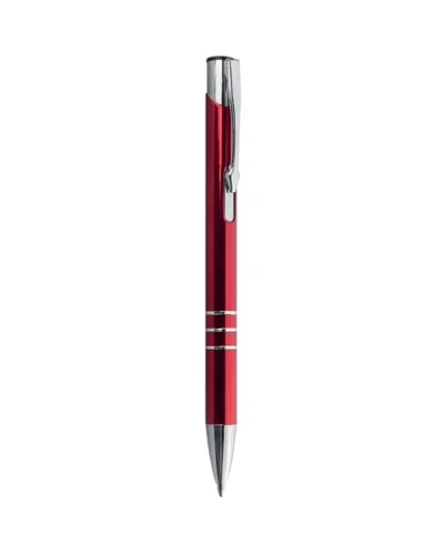 Penna a sfera Chrome alluminio, meccanismo a scatto Unika