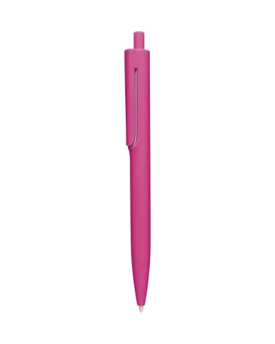 Penna a sfera colori fluo, plastica, refill nero 14,3cm Fucsia