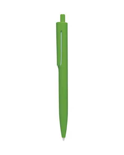 Penna a sfera colori fluo, plastica, refill nero 14,3cm Verde Acido