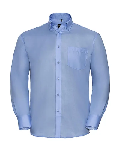Camicia Classic Ultimate Cotone No Stiro Maniche Lunghe Bright Sky
