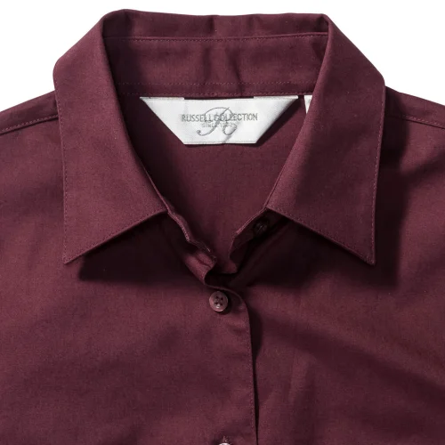 Camicia donna stretch cotone 140g Lancia maniche corte elegante