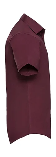 Camicia attillata uomo cotone stretch 140g  maniche corte