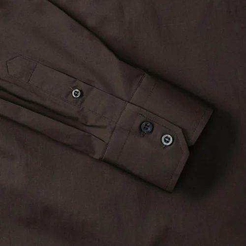 Camicia slim fit stretch cotone 97% elastan uomo maniche lunghe