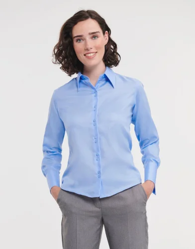Camicia Donna Russell Ultimate No Stiro 100% Cotone Sartoriale
