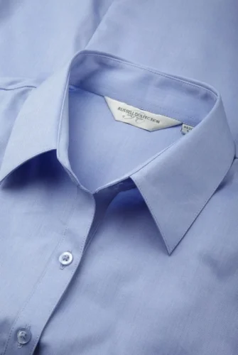 Camicia donna slim, cotone lisca di pesce 130g/m²