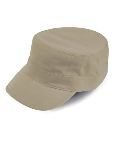 Mission Cap : Cappellino 100% Cotone Unisex, Taglia Unica Beige